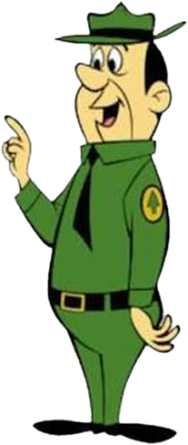 A park ranger giving the briefing